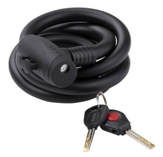 Zámek na kolo KLS Hardcoil 120cm