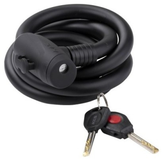 Zámek na kolo KLS Hardcoil 180cm