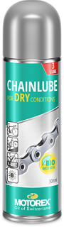 Mazivo na řetěz MOTOREX Chain Lube DRY Conditions Spray 300 ml