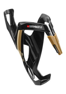 Košík na láhev ELITE Custom Race Plus black/beige