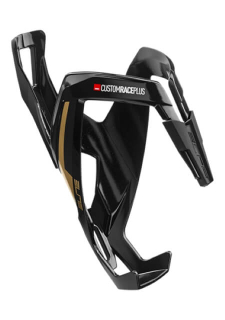Košík na láhev ELITE Custom Race Plus black/gold