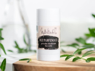 MýdLenka přírodní deodorant bez sody Bez parfemace - unisex