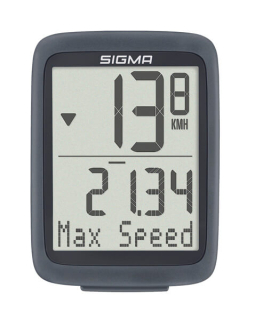 Tachometr SIGMA BC 10.0 ATS WL, bezdrát, černo/bílý