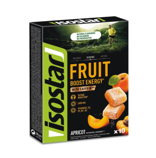 ISOSTAR Energy Fruit Boost želé bonbóny 10x10g meruňka