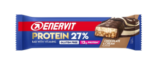 ENERVIT Protein Bar 27%, tyčinka 45g, čokoláda + smetana