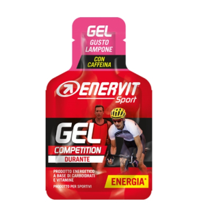 ENERVIT Gel s kofeinem 25ml malina