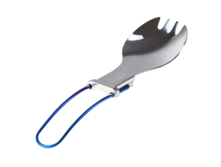 Skládací lžíce GSI Glacier Folding Spork, blue