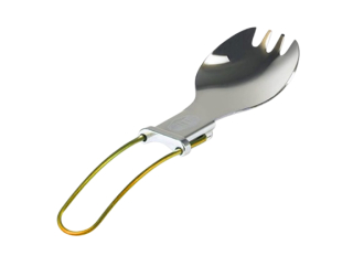 Skládací lžíce GSI Glacier Folding Spork, orange