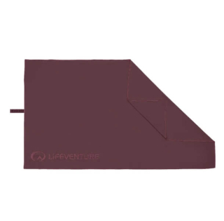 Ručník LIFEVENTURE SoftFibre Trek Towel Recycled, Large, blackcurrant
