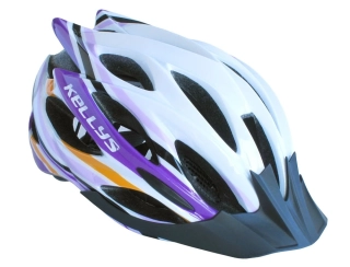 Přilba KLS DYNAMIC white-alpine purple