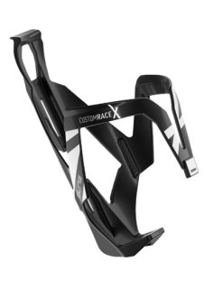 Košík na láhev ELITE Custom Race X black glossy-white