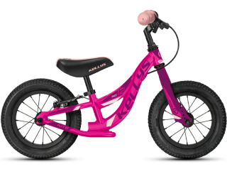Dětské odrážedlo KELLYS KITE 12 Race Pink Purple, s brzdou